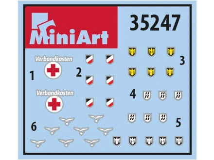 Broń i sprzęt piechoty niemieckiej 35247 MiniArt