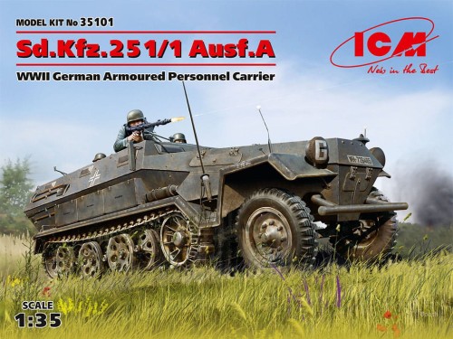 Transporter Hanomag Sd.Kfz. 251/1 Ausf.A 35101 ICM