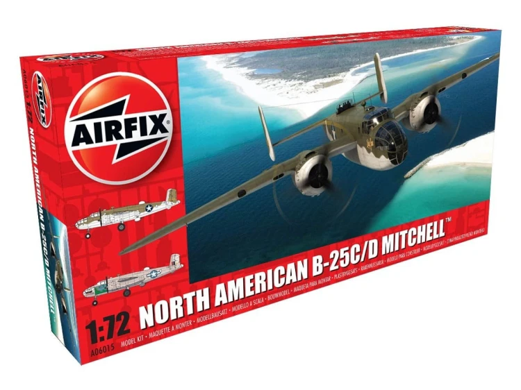 Samolot North American B-25C/D Mitchell A06015 Airfix