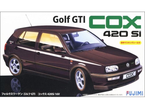 Samochód VW Volkswagen Golf III GTI COX 420Si 126180 Fujimi