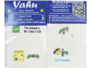 Fototrawiona tablica do A5M1 Claude