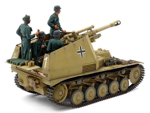 Działo samobieżne Wespe leFH18/2 35358 Tamiya