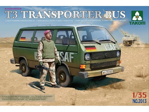 VW Volkswagen T3 Transporter Bus 2013 Takom
