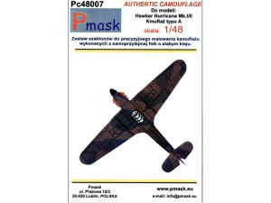 Maski Hurricane Mk.I/II kamuflaż A