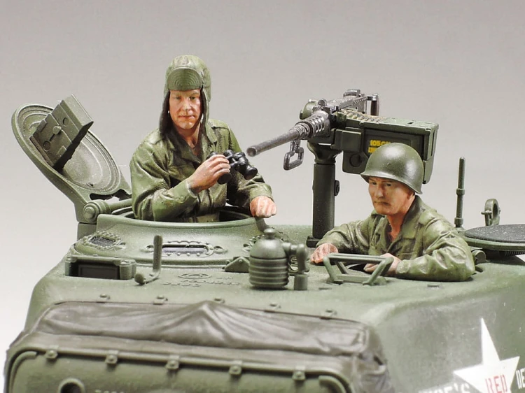 Czołg M4A3E8 Sherman i GAZ-67B 35359 Tamiya
