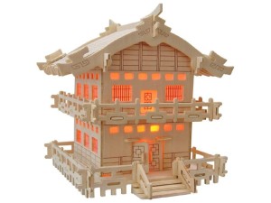 Japońska chatka składanka drewniana