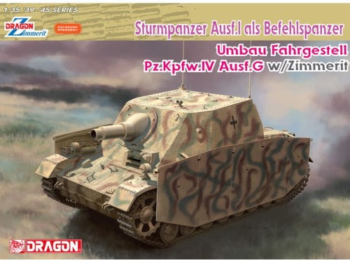 Działo Sturmpanzer Ausf.I als Befehlspanzer 6819 Dragon