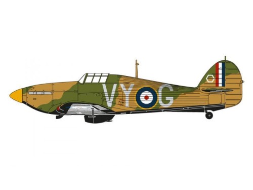 Samolot Hawker Hurricane Mk.I A01010 Airfix