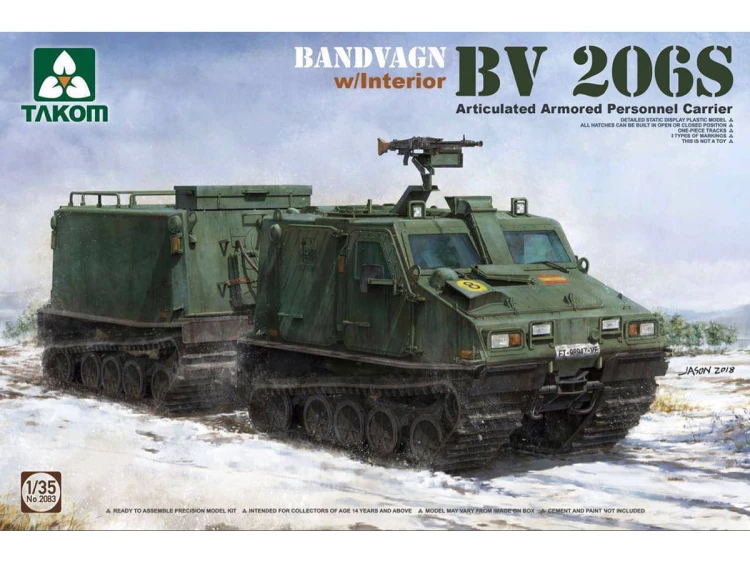 Transporter Bandvagn Bv 206S 2083 Takom