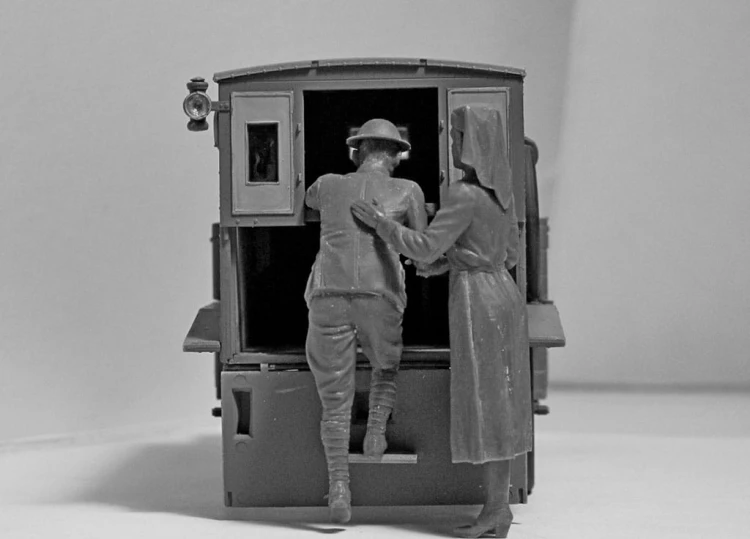 Samochód Ford Model T 1917 Ambulance 35662 ICM