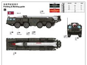 Wyrzutnia rakiet DPRK Hwasong-5 na MAZ-543 01058 Trumpeter