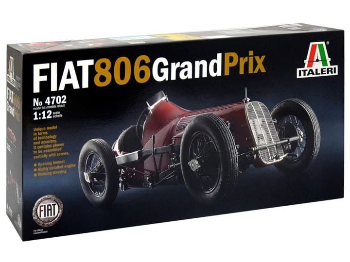 Samochód Fiat 806 Grand Prix 4702 Italeri