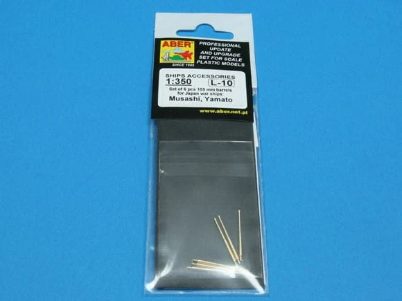 6 luf 155mm do Yamato i Musashi 350L10 Aber