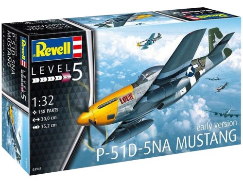 Samolot North American P-51D-5NA Mustang 03944 Revell
