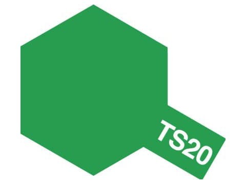 Farba spray TS20 Metallic green 85020 Tamiya
