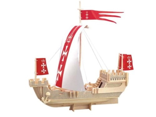 Żaglowiec Koga składanka P129