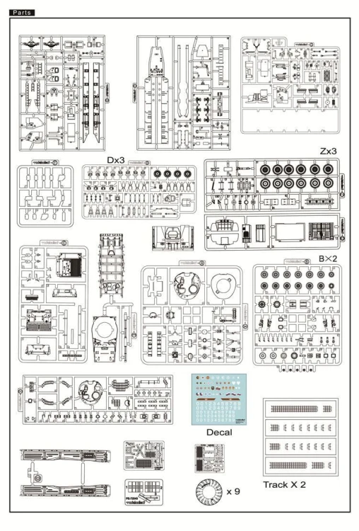 Ciężarówka MAZ-7410 z ChMZAP-9990 UA72153 Modelcollect