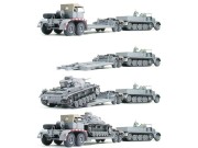 Ciągnik półgąsienicowy FAMO & przyczepa Sd.Ah.116 35246 Tamiya