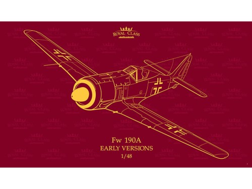 Samolot Focke Wulf Fw190 A-2/A-3/A-4 R0016 Eduard