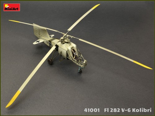 Śmigłowiec Flettner Fl 282 Kolibri 41001 MiniArt