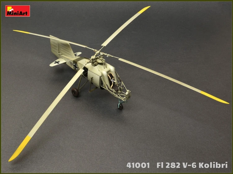 Śmigłowiec Flettner Fl 282 Kolibri 41001 MiniArt