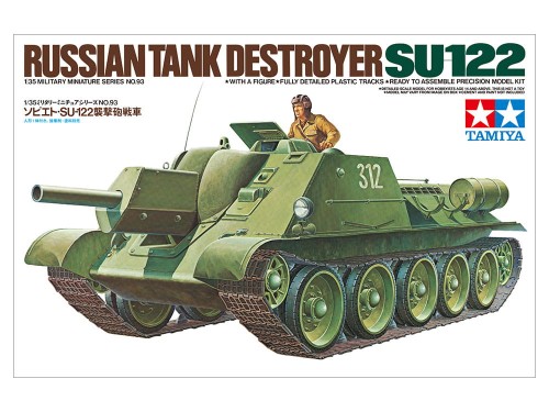 Działo pancerne SU-122 35093 Tamiya