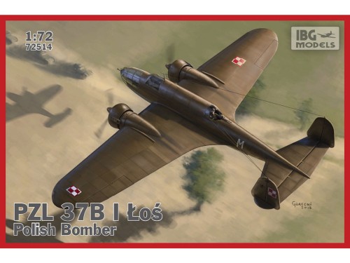 Samolot PZL.37B Łoś 72514 IBG Models