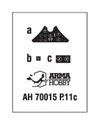Samolot PZL P.11c 70015 Arma Hobby