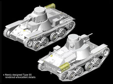 Czołg Type 95 Ha-Go Early Production 6767 Dragon