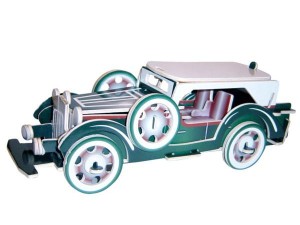 Samochód Ford V8 składanka drewniana