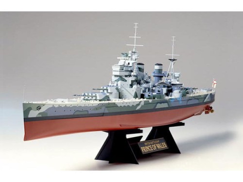 Okręt pancernik Prince of Wales 78011 Tamiya