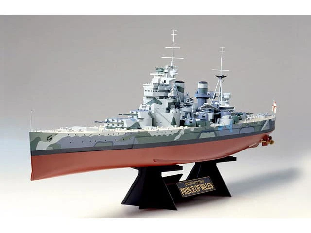Okręt pancernik Prince of Wales 78011 Tamiya