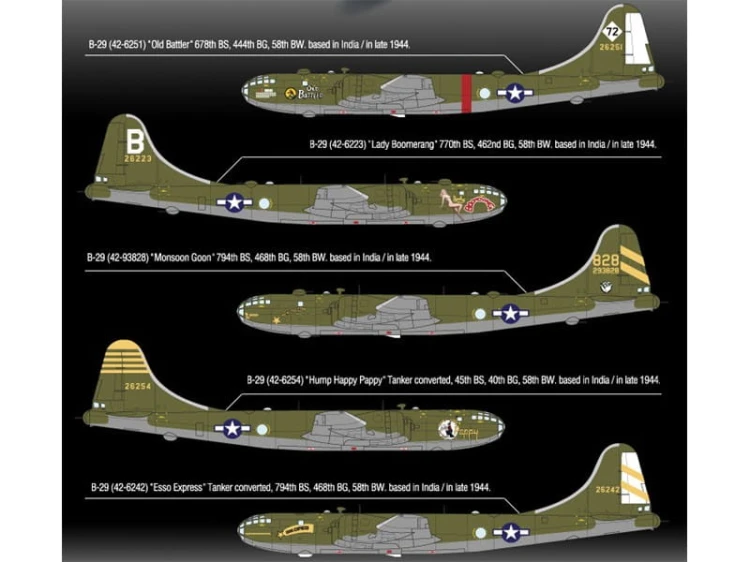 Samolot Boeing B-29A Old Battler 12517 Academy