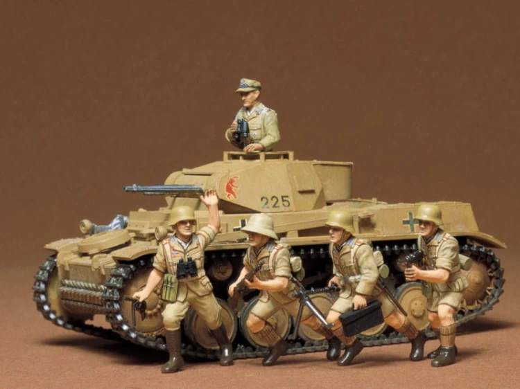 Czołg Panzerkampfwagen PzKpfw II Ausf. F/G 35009 Tamiya