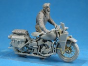 Motocykl wojskowy Harley Davidson WLA 750 35182 MiniArt