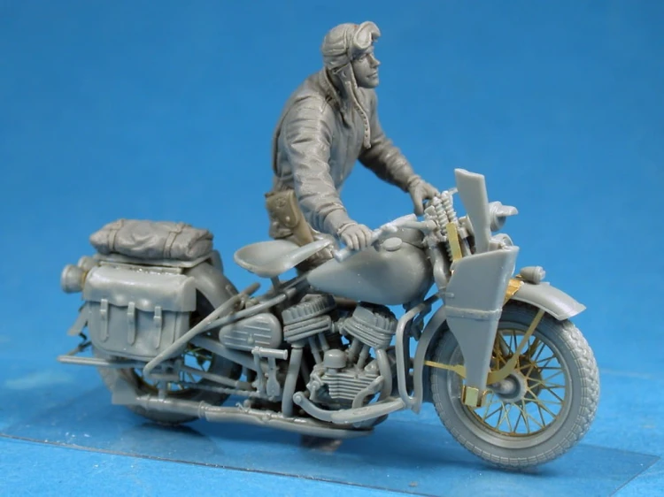 Motocykl wojskowy Harley Davidson WLA 750 35182 MiniArt