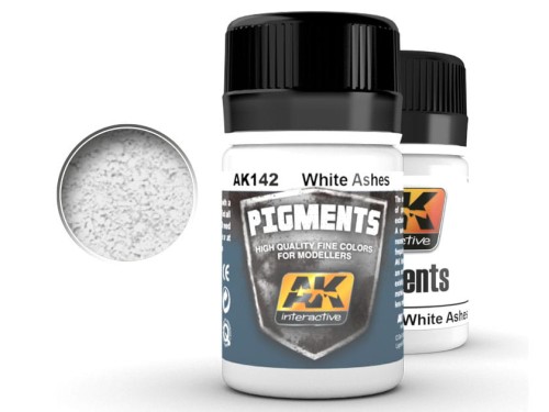 Pigment modelarski White ashes AK142 AK Interactive