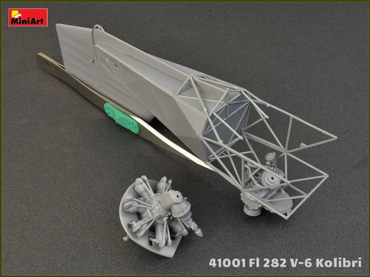 Śmigłowiec Flettner Fl 282 Kolibri 41001 MiniArt