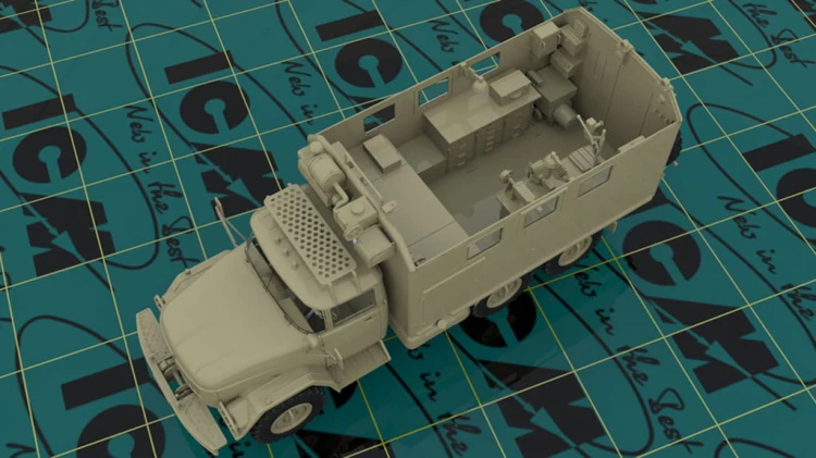 Ciężarówka wojskowa ZiŁ-131 MTO-AT 35520 ICM
