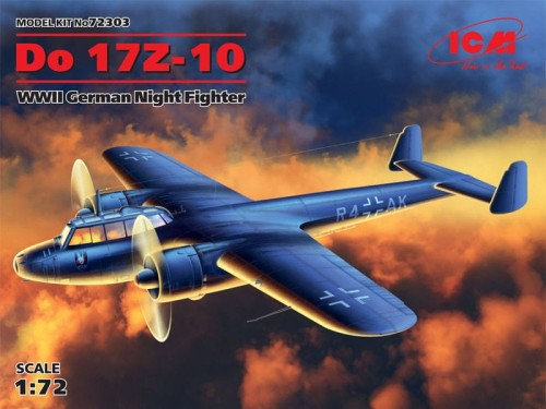 Samolot Dornier Do 17Z-10 72303 ICM