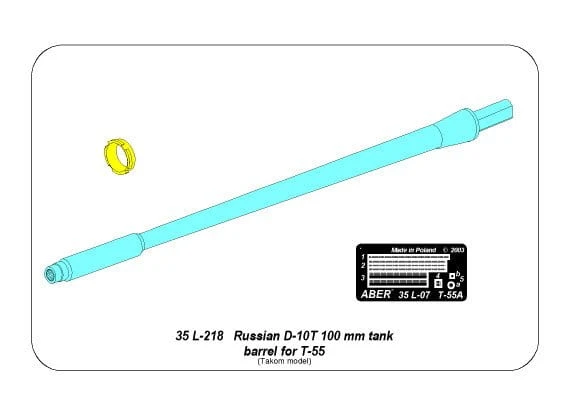 Lufa D-10T 100mm do T-55 35L218 Aber