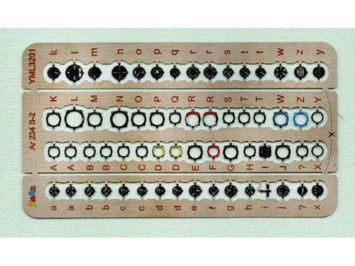 Fototrawiona tablica do Ar 234 B-2 YML3201 Yahu