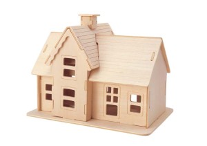 Stacja składanka drewniana