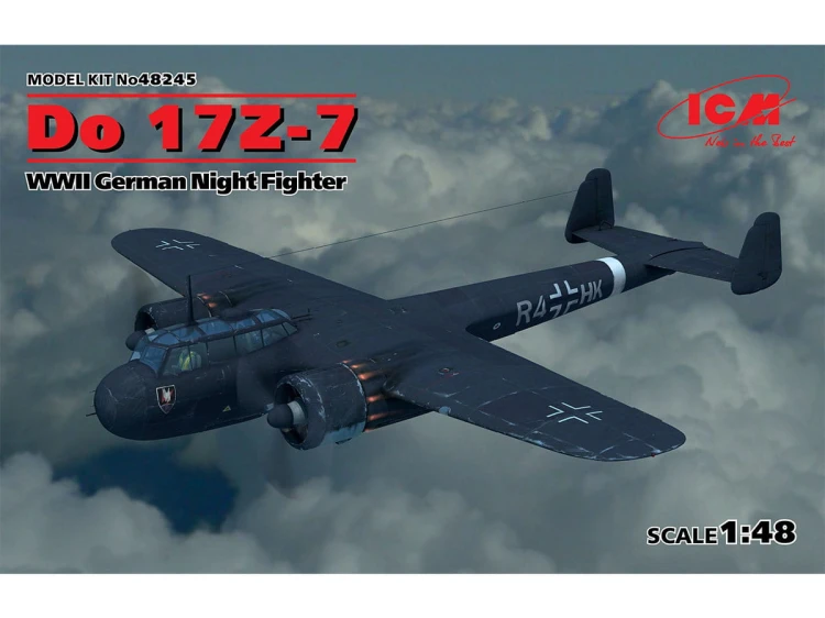 Samolot Dornier Do 17Z-7 48245 ICM