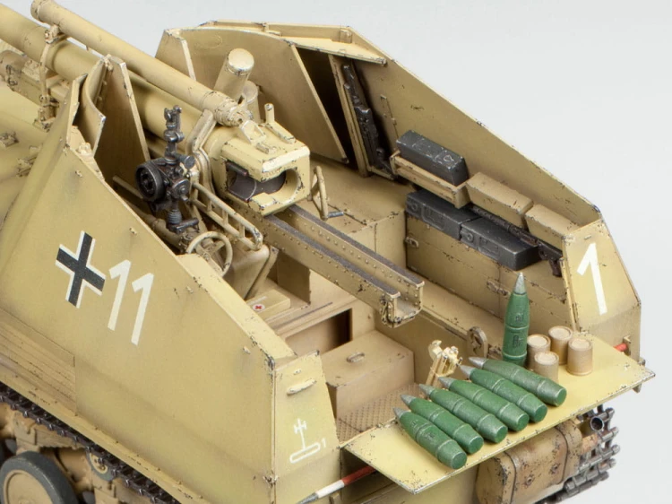 Działo samobieżne Wespe leFH18/2 35358 Tamiya