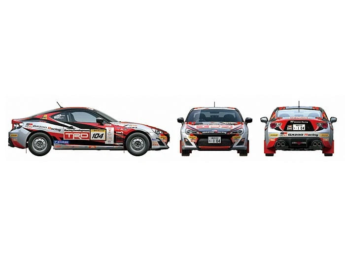 Toyota Gazoo Racing TRD 86 24337 Tamiya