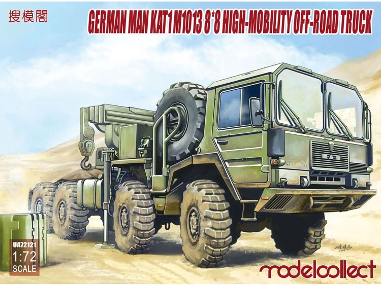 Ciężarówka MAN KAT1 M1013 8x8 UA72121 Modelcollect