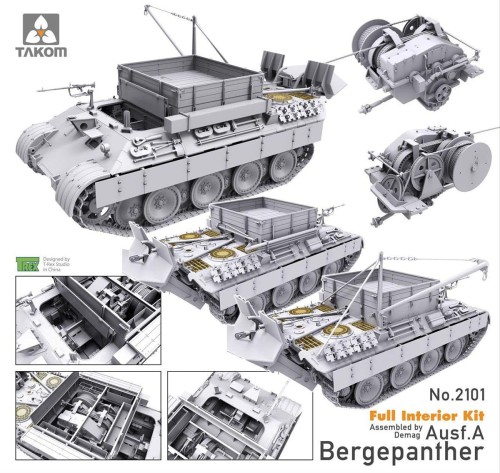 Czołg Sd.Kfz.179 Bergepanther Ausf.A 2101 Takom