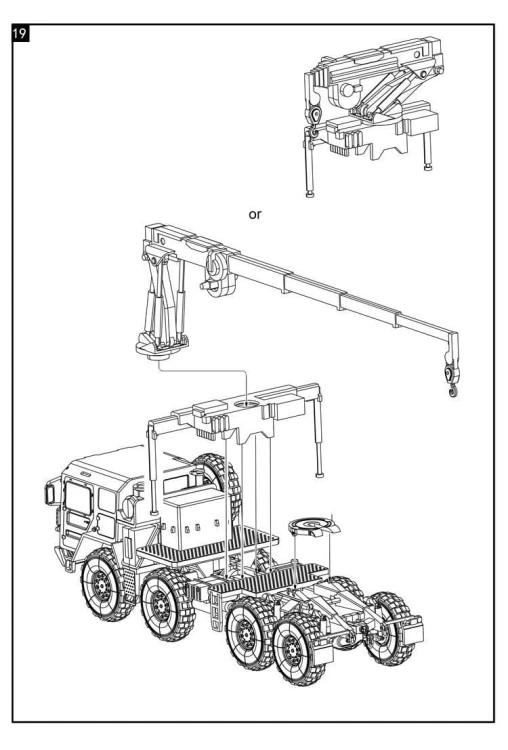 Ciężarówka MAN KAT1 M1013 8x8 UA72121 Modelcollect