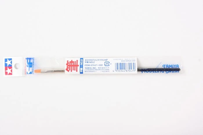 Pędzelek modelarski płaski HF 2 87047 Tamiya